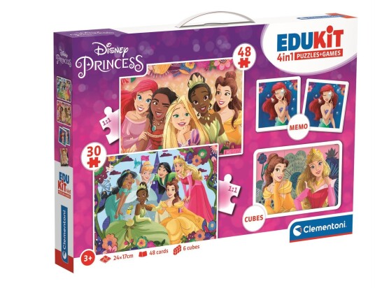 Clementoni Edukit 4in1 Disney Princess 18297
