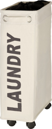 WENKO SKITTENTØYSKURV LAUNDRY LITEN BEIGE WENKO SKITTENTØYSKURV LAUNDRY LITEN BEIGE