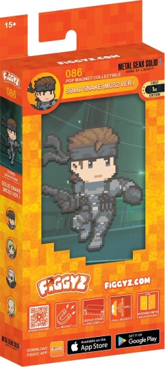 First 4 Figures Figgyz Metal Gear Solid 2 Pop Magnet Actionfigur