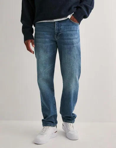 Que Sera Sera Donny Denim Straight leg jeans Blå Que Sera Sera Donny Denim Straight leg jeans Blå