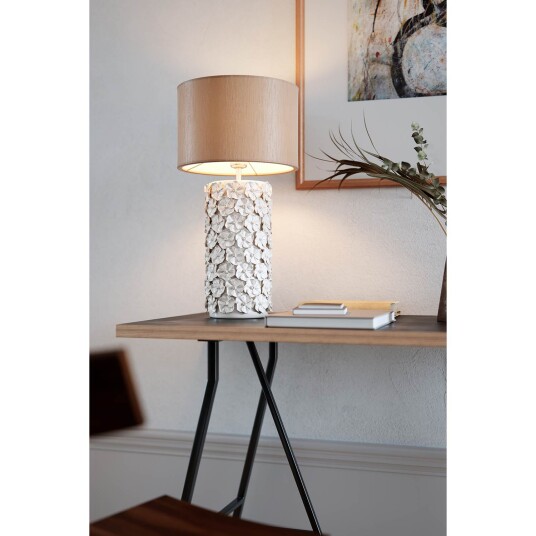 By Rydéns Fiore 54 cm beige Bordlampe By Rydéns Fiore 54 cm beige Bordlampe