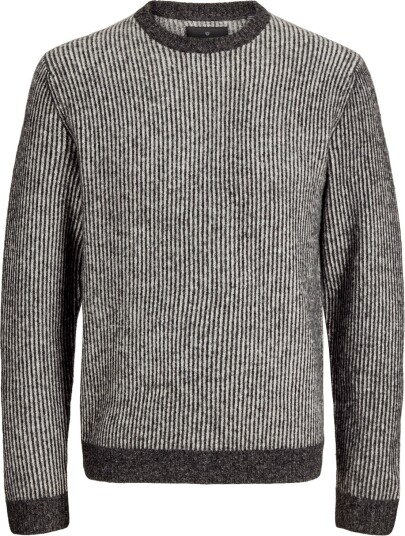 Jack & Jones Jprblasimon Souffle Knit Crew Neck Sn   ANCIENT SCROLL   XS