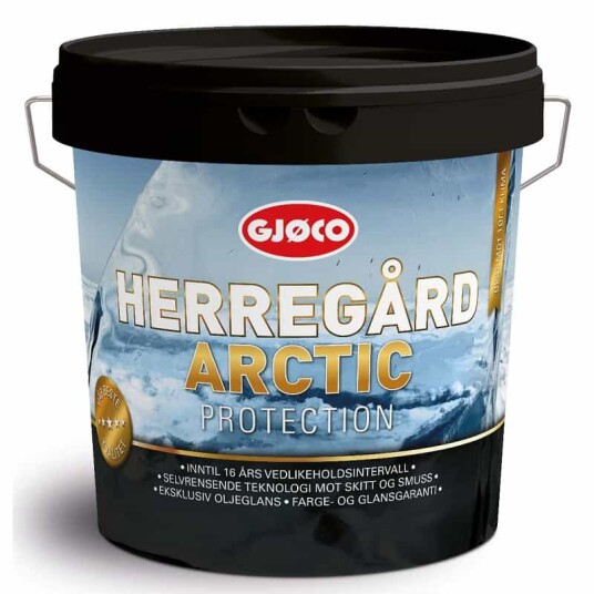 Gjøco Herregård Arctic Selvrensende maling 2,7 liter