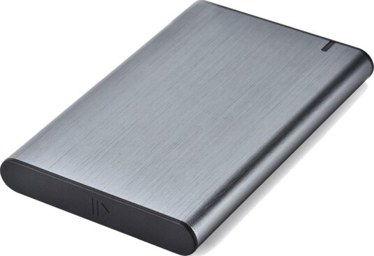 Gembird EE2-U3S-6-GR Harddiskkabinett 2.5" USB 3.1 Aluminium Opptil 4TB USB-C Grå