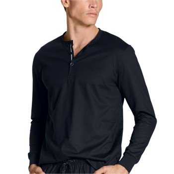 Calida Remix Basic Sleep Sweat-Shirt MorkblA bomull Medium Herre Calida Remix Basic Sleep Sweat-Shirt MorkblA bomull Medium Herre