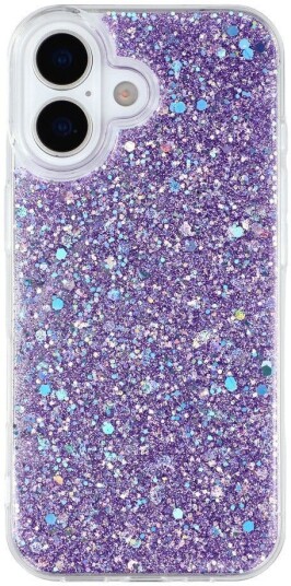 EIDERWOOD iPhone 17 Glitter DekseLilla