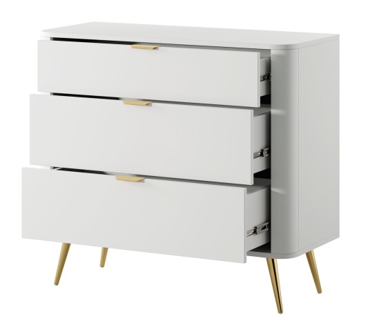 Walia Kommode 93 cm Hvit