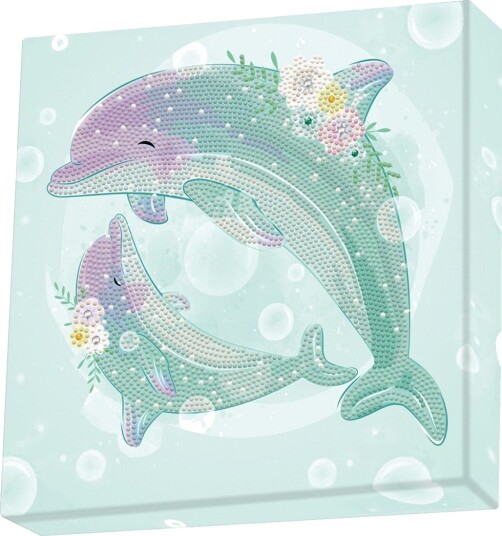 Diamond Dotz Dophin Dance Mosaikksett 6+ År