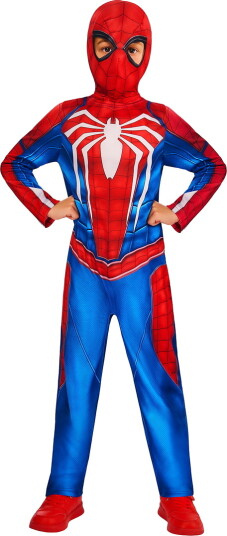 Rubies Kostymer Marvel Spider Man 7 8 år 122 128 Kostymer Blå Hvit Rød