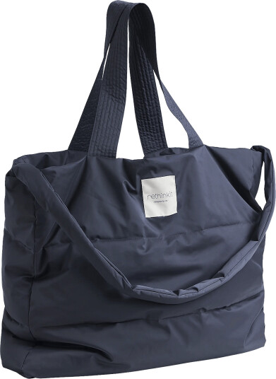 Rethinkit Studios Shopper Tote Bag Shelter Navy ONE SIZE Rethinkit Studios Shopper Tote Bag Shelter Navy ONE SIZE