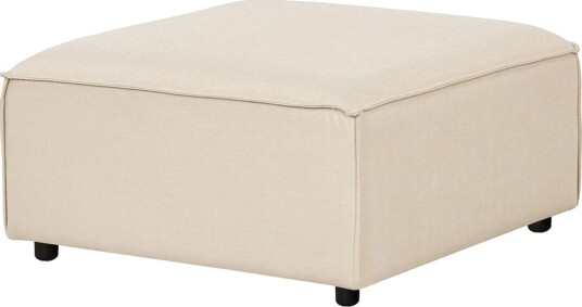 Fotpall Ardal Beige/svart - Beige/svart
