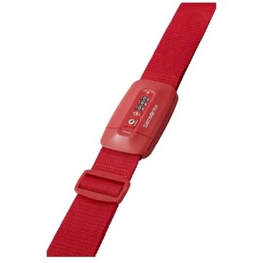 Samsonite Luggage Strap/Tsa Lock - Red - ONE SIZE Samsonite Luggage Strap/Tsa Lock - Red - ONE SIZE