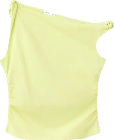 Mango Boat Neck T Shirt Yellow 128 Mango Boat Neck T Shirt Yellow 128