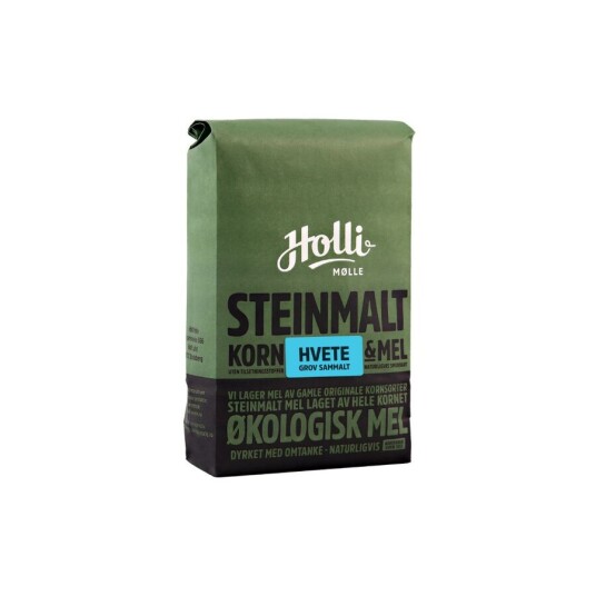 Holli Mølle hvete grov sammalt 1 kg Holli Mølle hvete grov sammalt 1 kg