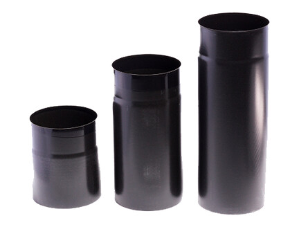 Ø150mm Røykrør rett 1,1mm