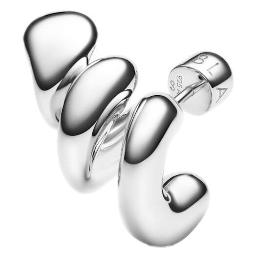 Maria Black Coil Crawler Earring Right Øredobber Sølv Maria Black Coil Crawler Earring Right Øredobber Sølv