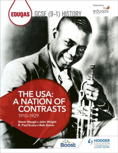 Eduqas Gcse (9-1) History The Usa: A Nation Of Contrasts 1910-1929 Av Rob Quinn, R. Paul Evans, Steve Waugh, John Wright