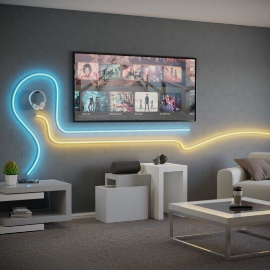 Eglo Neon Stripe-Z lysstripe hvit L500 RGB + TW Zigbee Bluetooth