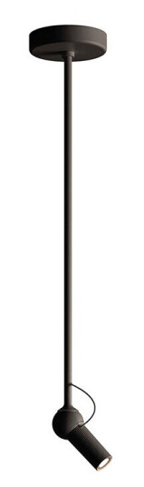 Kundalini Bird Vegg /Taklampe w/2 Rod H3,5+H20,5 Black KDLN