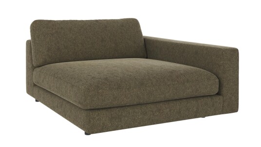 Rowico Home Duncan 1,5 seters sjeselong H Grønn Brenda 77 129 x 150 x 78 cm Grønn