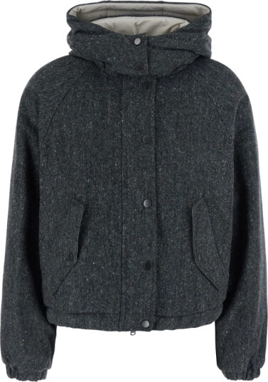 Brunello Cucinelli Dame Jakker Grå M,