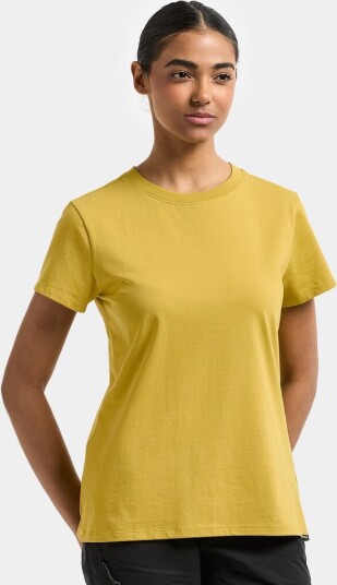 Didriksons Ingarö T Shirt Yellow Pollen