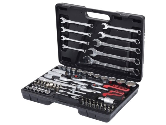 Ks Tools 911.0682, Støpselsett, 82 Hoder, Kromvanadiumstål, 5,8 Kg