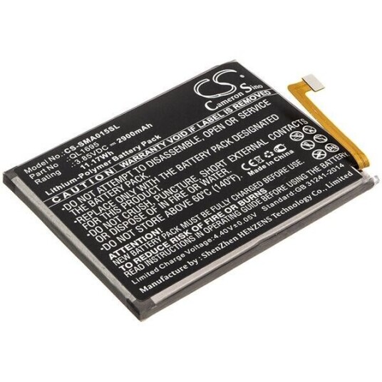 Samsung Galaxy A01 Core batteri (2900 mAh 3.85 V, Sort)