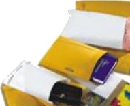 Mail Lite D/1 Postpose 180 X 260 Mm Firkantet Åpen Ende Selvklebende Bobleplast Hvit Pakke Av 100