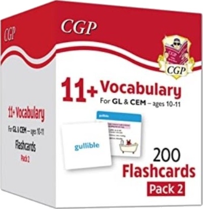 11+ Vocabulary Flashcards for Ages 10-11 - Pack 2