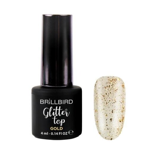Brillbird Norge Glitter Top 4 ml