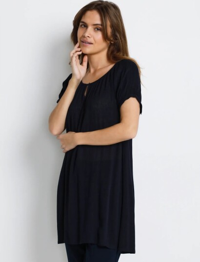 Kaffe Amber Ss Tunic Black 40