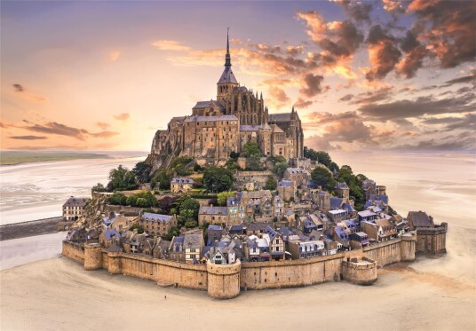 Clementoni Puslespill 1500 Brikker The Mont Saint Michel Rising