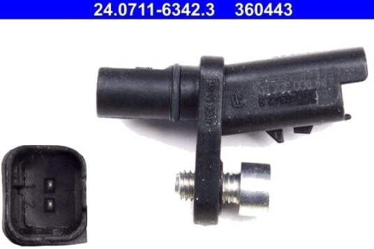 Sensor ABS ATE 24.0711 6342.3