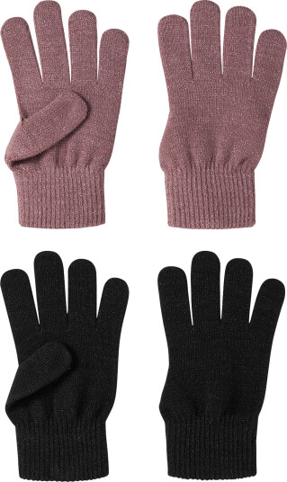 Name It Nkfmagic Glitter Gloves 2P Black 6