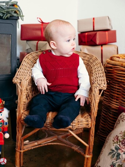 Hust And Claire Perry Vest Teaberry (62 / 3 mnd)