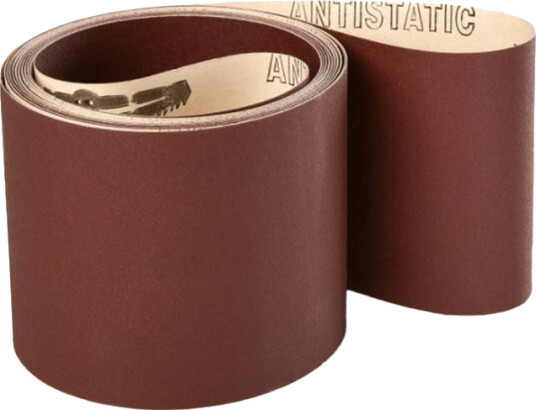 10 stk. Lange slipebånd på papir 150x5900mm Korn P80