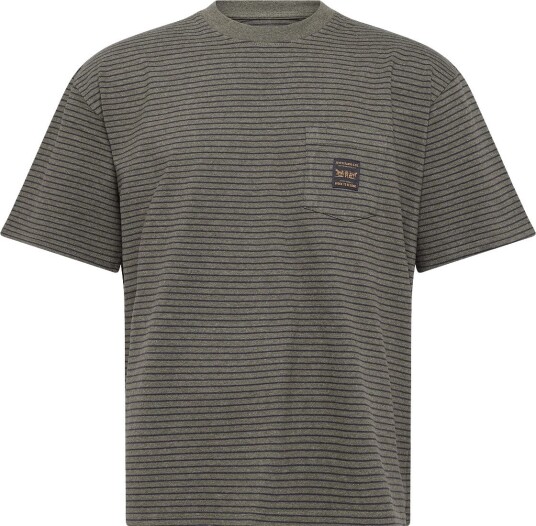 Levi"s® Ss Workwear Pkt Tee Garry Stri   GREENS   XL