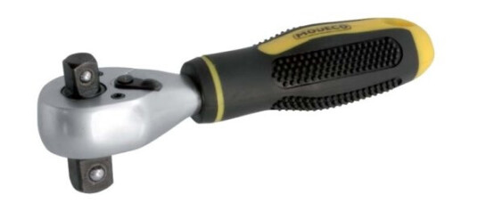 Modeco Dobbeltsidig Skralle 1/2" og 3/8" (140 mm)
