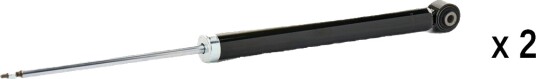 RIDEX 854S20522 Støtdemper