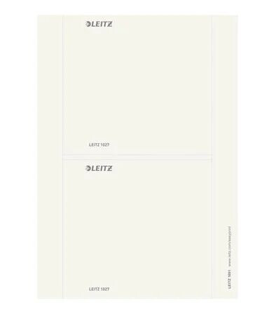 Leitz lever arch label grey (pack of 20) Leitz lever arch label grey (pack of 20)