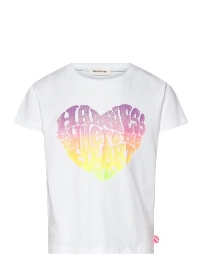 Billieblush Short Sleeves Tee Shirt White 116 Billieblush Short Sleeves Tee Shirt White 116