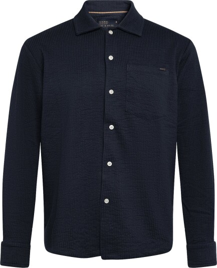SIGNAL 13658 Lucassi Shirt Ls - DEEP MARINE - S