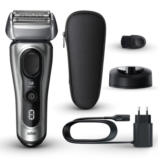 Braun Series 8 Elektrisk Barbermaskin 8517s (sølv) Braun Series 8 Elektrisk Barbermaskin 8517s (sølv)