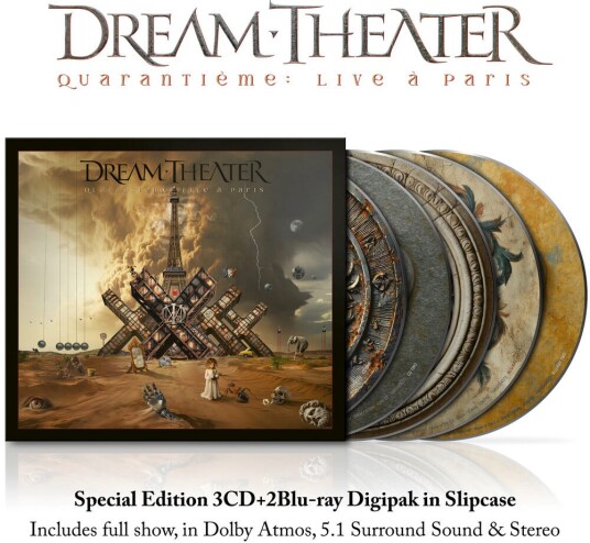 Dream Theater Quarantieme: Live A Paris CD