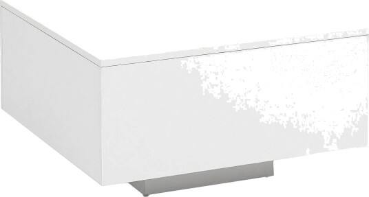 Golnick Sofabord 60 cm med Oppbevaring - Hvit Golnick Sofabord 60 cm med Oppbevaring - Hvit