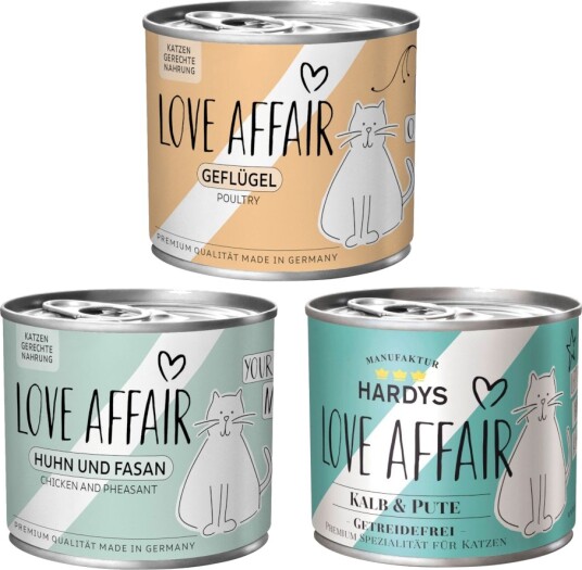 Hardys Love Affair Våtfôr Blandet Pakke 3 Sorter 6 X 200 G 185 G 6 X 200 G Hardys Love Affair Våtfôr Blandet Pakke 3 Sorter 6 X 200 G 185 G 6 X 200 G