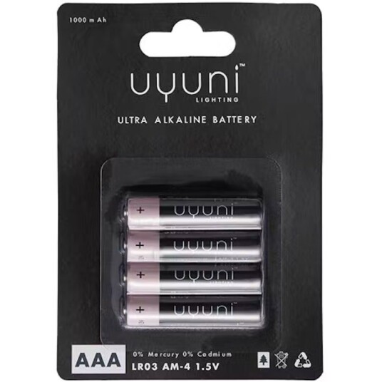 AAA Batterier 4 pk AAA Batterier 4 pk