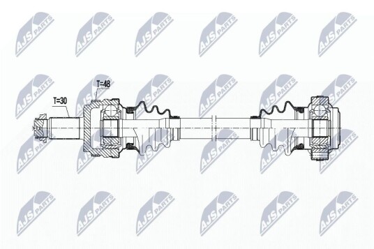 Nty Drivaksel NTY NPW BM 109