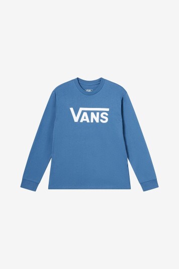 Vans T skjorte Vans Classic LS Blå Vans T skjorte Vans Classic LS Blå